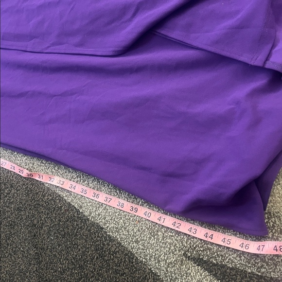 Purple Formal Maxi Dress w/ Slit - Picture 8 of 10